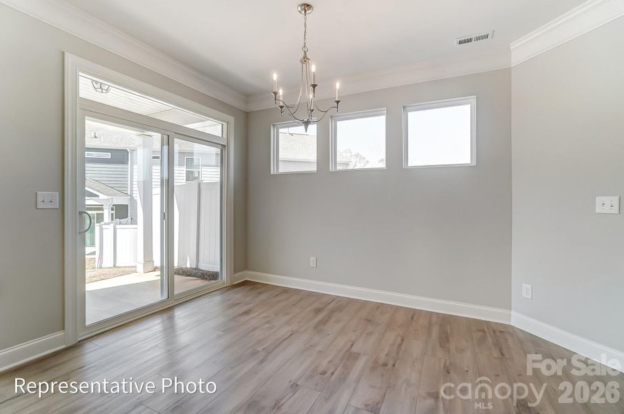 Spacious, unfurnished interior of a new home in Harrisburg Village, Harrisburg (Image 15).