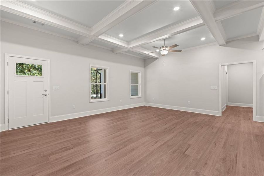 Spacious, unfurnished interior of a new home in , Bowdon (Image 26).