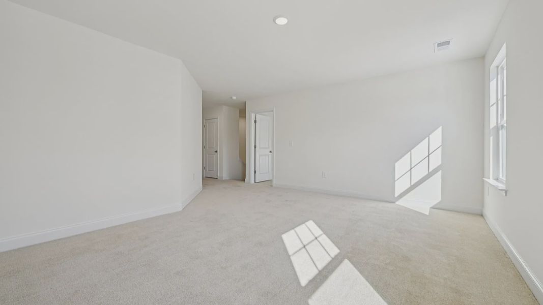 Furnished interior view inside a new home in Station Pointe, Angier (Image 19). Furnished interior view inside a new home in Station Pointe, Angier (Image 19).