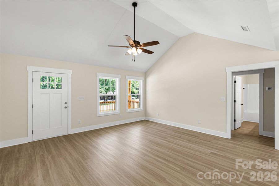 Spacious, unfurnished interior of a new home in , McConnells (Image 10).