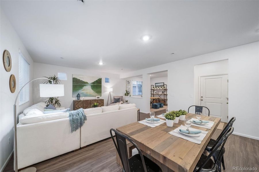 Furnished interior view inside a new home in , Aurora (Image 5).
