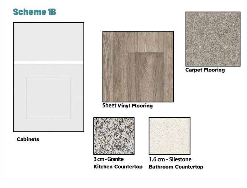 Sample of building materials used in homes in Mustang Meadows, Waller (Image 21).