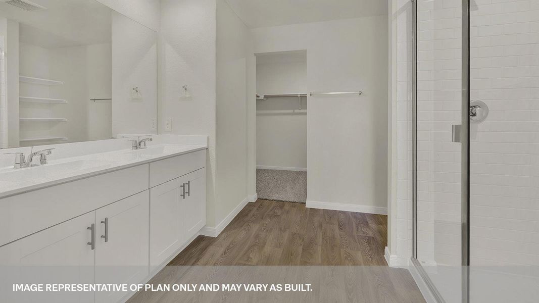 Furnished interior view inside a new home in Paramount, Kyle (Image 8).
