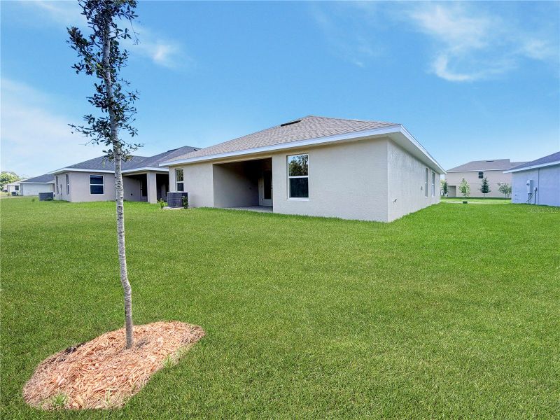 Exterior details and patio area of a home in Harmony Central, St. Cloud (Image 12).