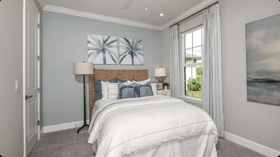 Furnished interior view inside a new home in Esplanade at Azario Lakewood Ranch, Bradenton (Image 5).