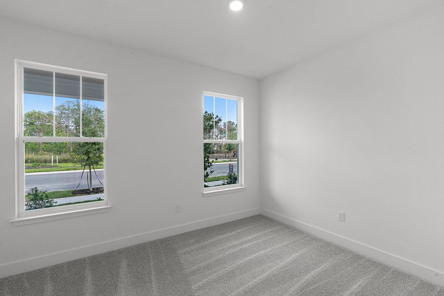 Representative unfurnished interior of a home built from the Franklin by Rockwell Homes in Harvest at Ovation - Townhomes, Winter Garden (Image 58). Representative unfurnished interior of a home built from the Franklin by Rockwell Homes in Harvest at Ovation - Townhomes, Winter Garden (Image 58).