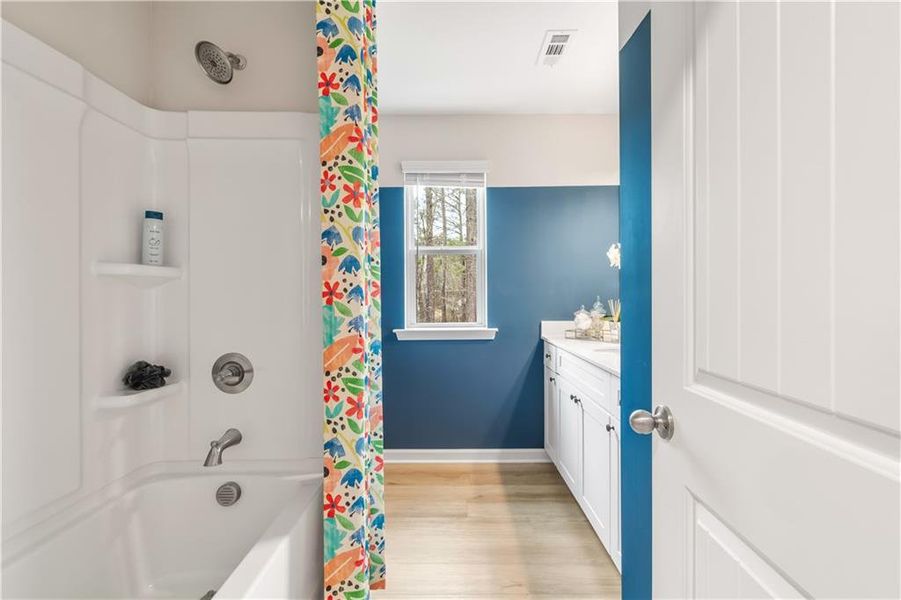 Furnished interior view inside a new home in Bowers Farm, McDonough (Image 14).