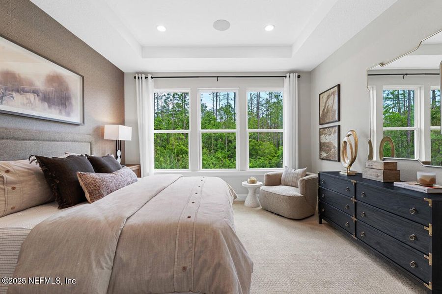 Furnished interior view inside a new home in , Palm Coast (Image 5).