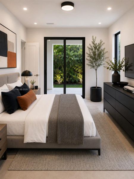 Furnished interior view inside a new home in , Lehigh Acres (Image 14).