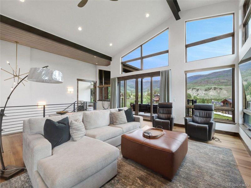 Furnished interior view inside a new home in , Silverthorne (Image 14).