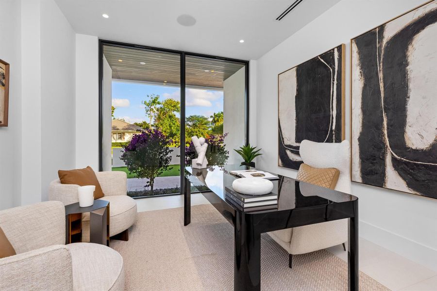 Furnished interior view inside a new home in , Boca Raton (Image 10).