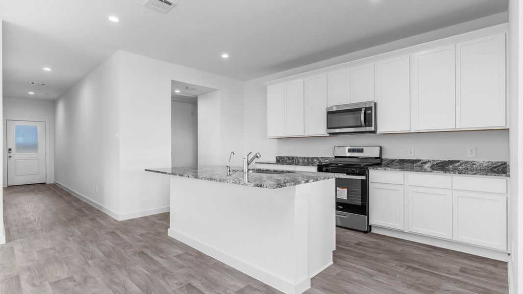 Furnished interior view inside a new home in Tamarron, Fulshear (Image 8).