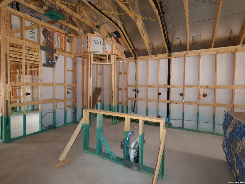 In-progress construction of a new home in Greenspoint Heights, Seguin, TX (Image 19). In-progress construction of a new home in Greenspoint Heights, Seguin, TX (Image 19).