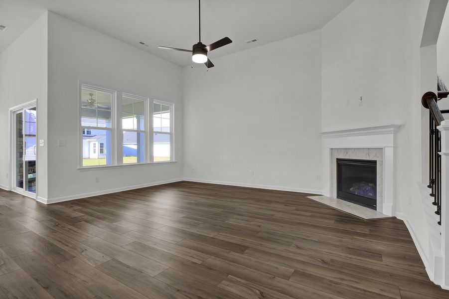 Spacious, unfurnished interior of a new home in Grand Park, Leland (Image 14).