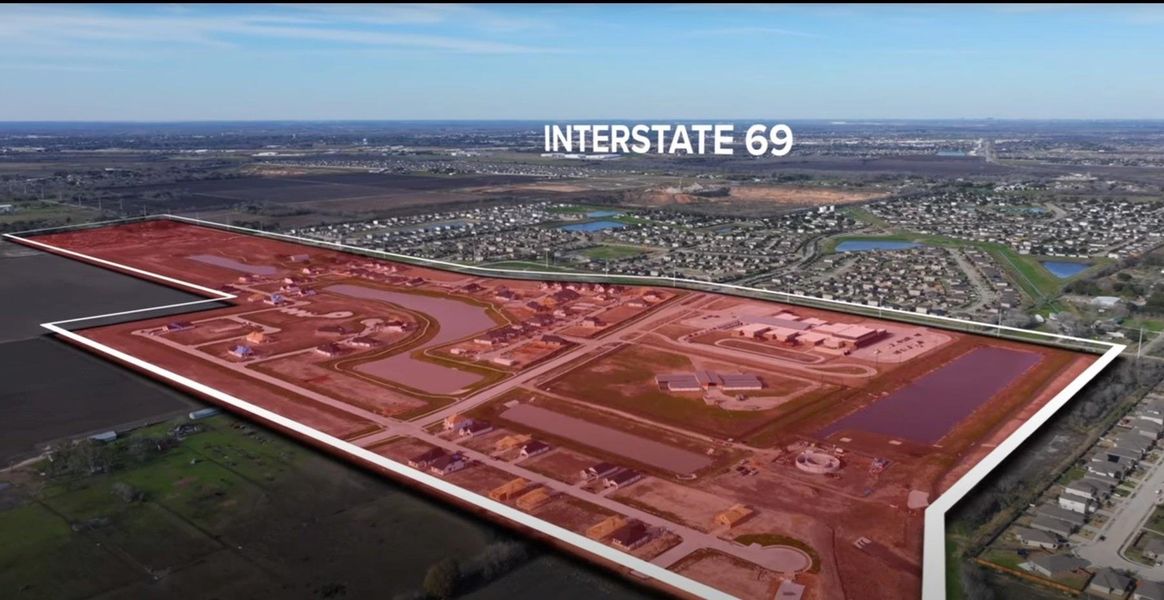 Site preparation for new homesites in Arabella on the Prairie, Richmond (Image 8).