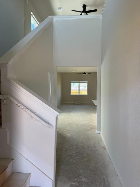 In-progress construction of a new home in River's Edge, Conroe, TX (Image 33).