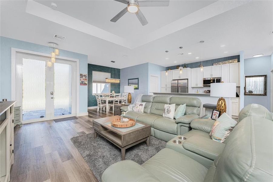 Furnished interior view inside a new home in , Punta Gorda (Image 52).
