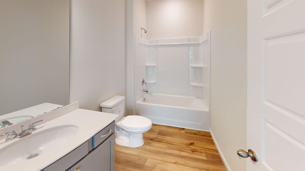 Representative furnished interior of a home built from the The Trenton by Brookline Homes in The Crossing at Cramerton Mills, Gastonia (Image 10). Representative furnished interior of a home built from the The Trenton by Brookline Homes in The Crossing at Cramerton Mills, Gastonia (Image 10).