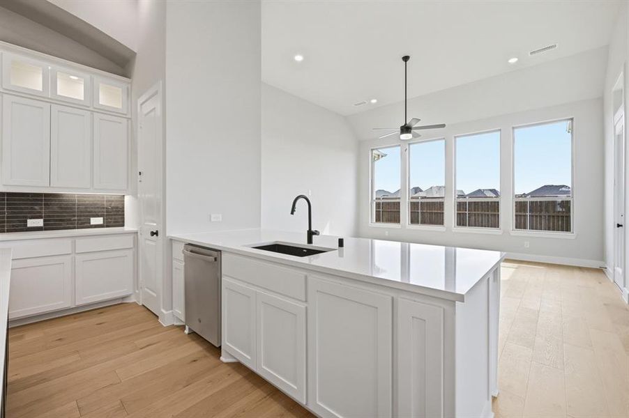 Furnished interior view inside a new home in Sandbrock Ranch: 60ft. lots, Aubrey (Image 4). Furnished interior view inside a new home in Sandbrock Ranch: 60ft. lots, Aubrey (Image 4).