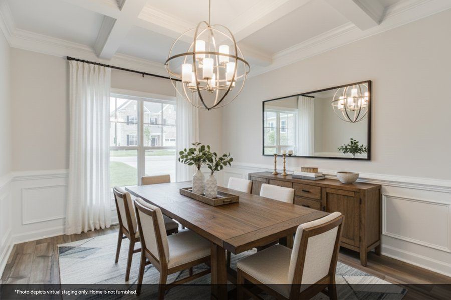 Furnished interior view inside a new home in Palmetto Shores, Chapin (Image 10).