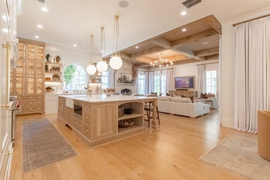 Furnished interior view inside a new home in , Canton (Image 9).