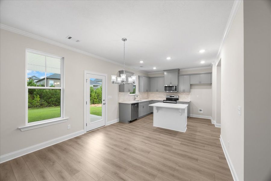 Furnished interior view inside a new home in Windsor, North Augusta (Image 6).