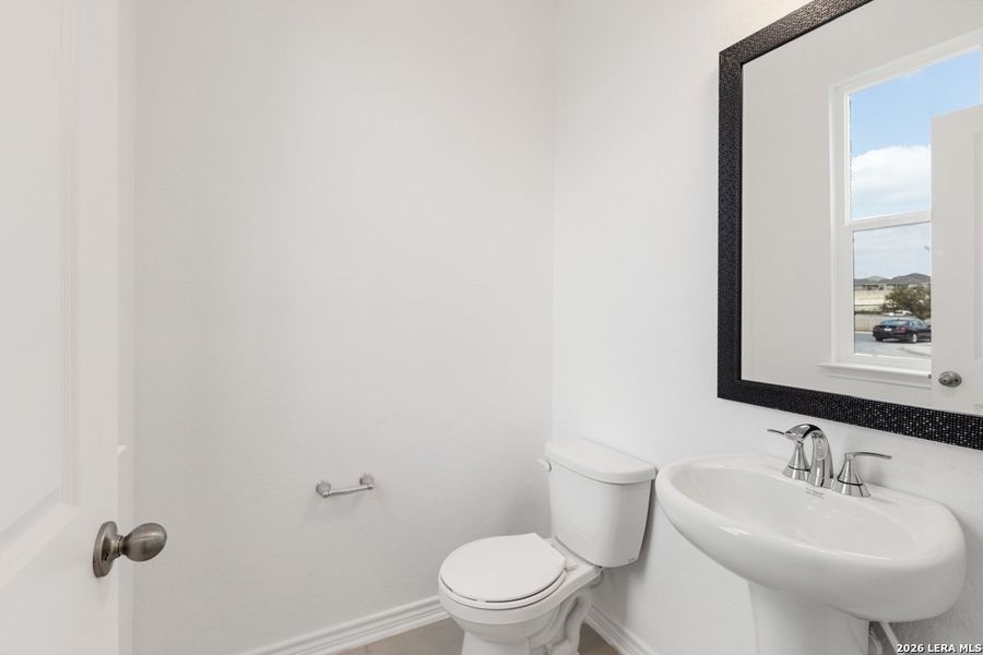 Furnished interior view inside a new home in Hidden Bluffs at TRP, San Antonio (Image 10).