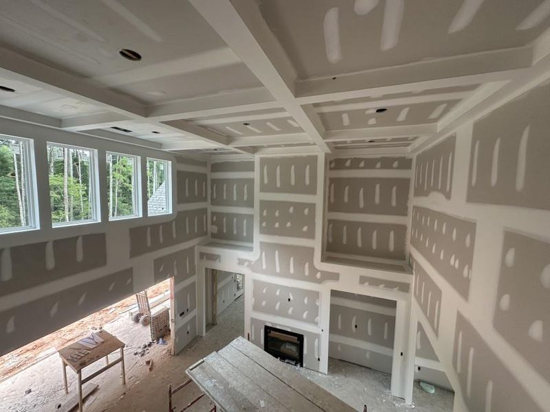 In-progress construction of a new home in , Lawrenceville, GA (Image 5).