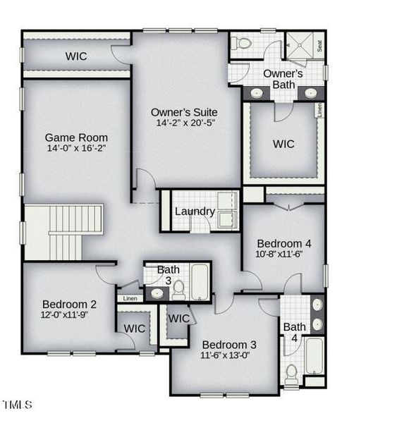 1891 floorplan 2nd floor