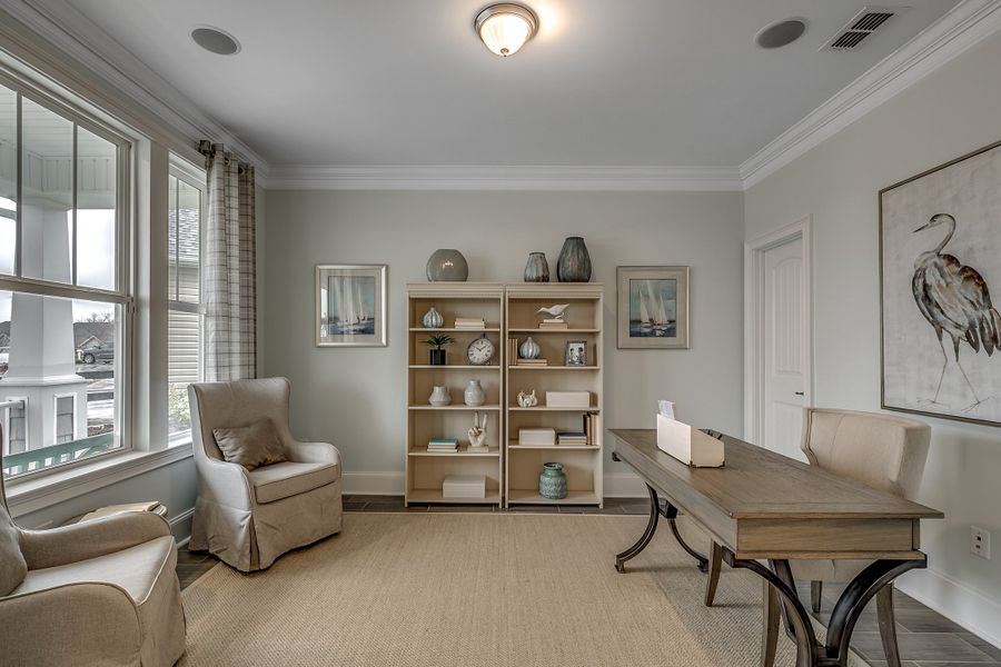 Furnished interior view inside a new home in Northbrook, Murrells Inlet (Image 8). Furnished interior view inside a new home in Northbrook, Murrells Inlet (Image 8).