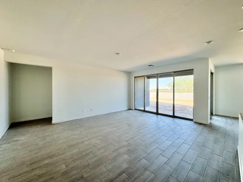 Great room with 4 panel slider upgrade Great room with 4 panel slider upgrade