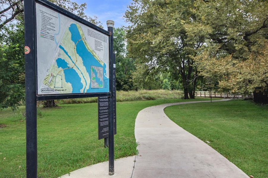 Front exterior of a new home in , Weatherford, TX, highlighting curb appeal (Image 15).