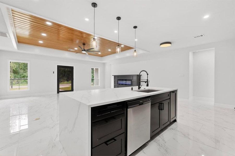 Furnished interior view inside a new home in , Tool (Image 11).