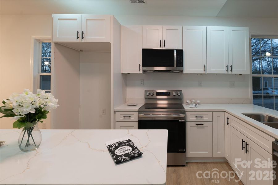 Furnished interior view inside a new home in , Stanley (Image 7).