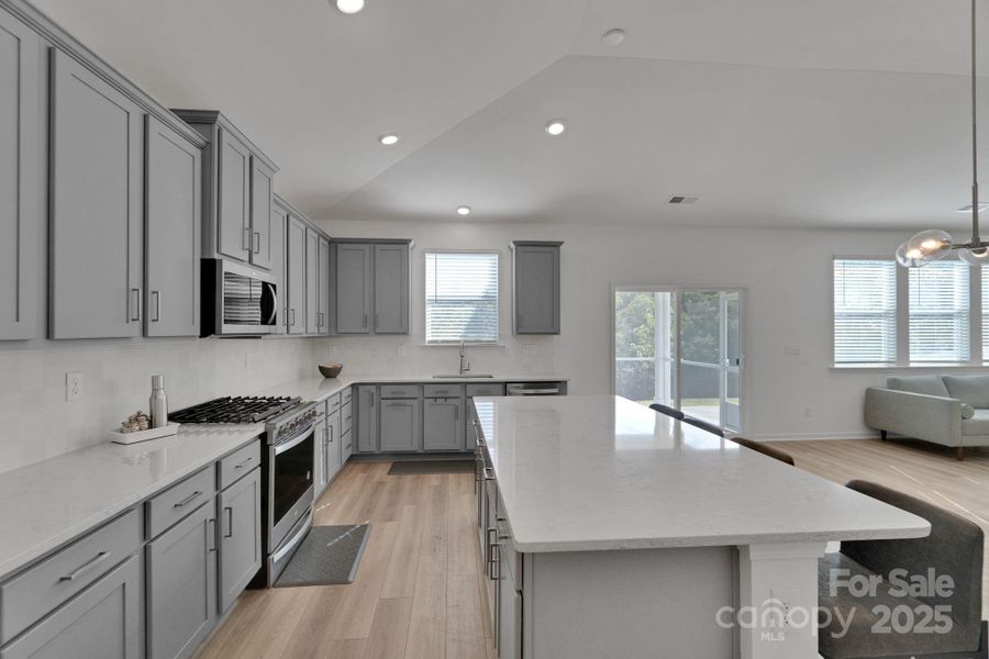 Furnished interior view inside a new home in The Hills, Huntersville (Image 3).