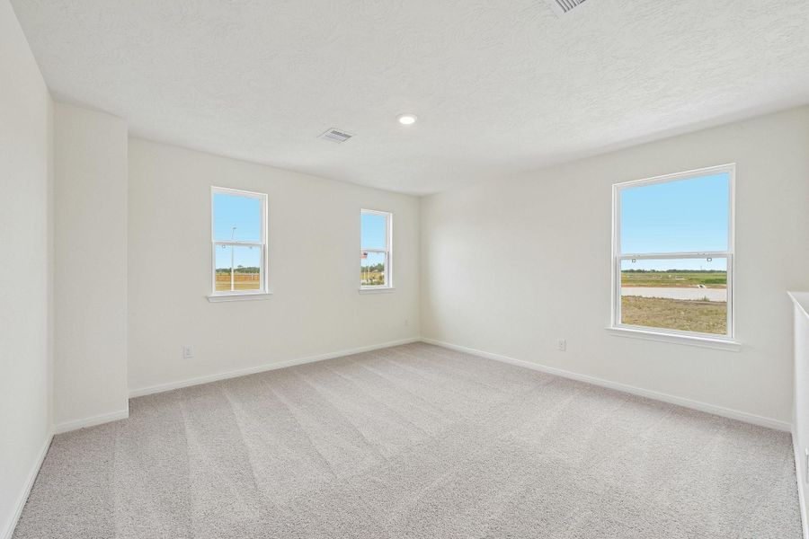 Head upstairs and enjoy the Loft—an additional living area perfect for a game room, media space, or a peaceful retreat.