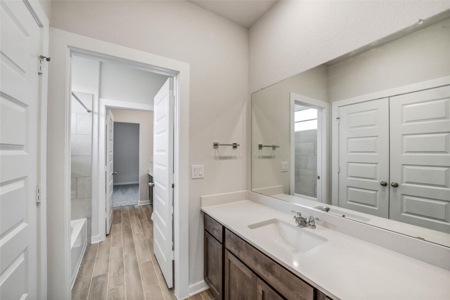 Furnished interior view inside a new home in Windmill Estates, Magnolia (Image 18).