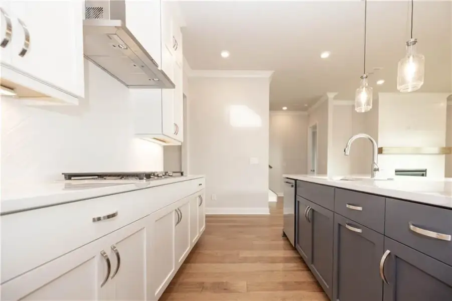 Furnished interior view inside a new home in Aberdeen, Hoschton (Image 15).