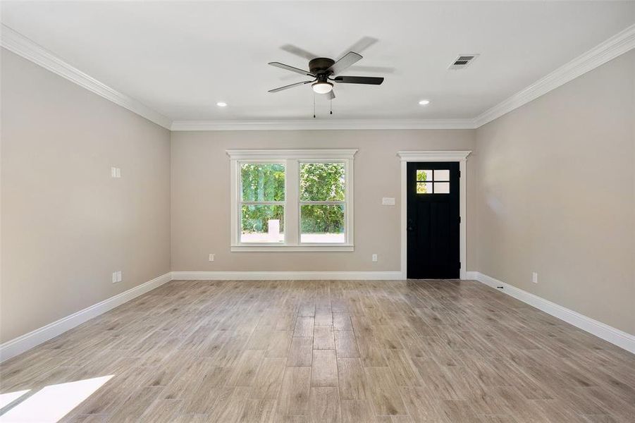 Spacious, unfurnished interior of a new home in , Terrell (Image 24). Spacious, unfurnished interior of a new home in , Terrell (Image 24).