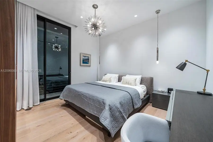 Furnished interior view inside a new home in , Miami Beach (Image 26).