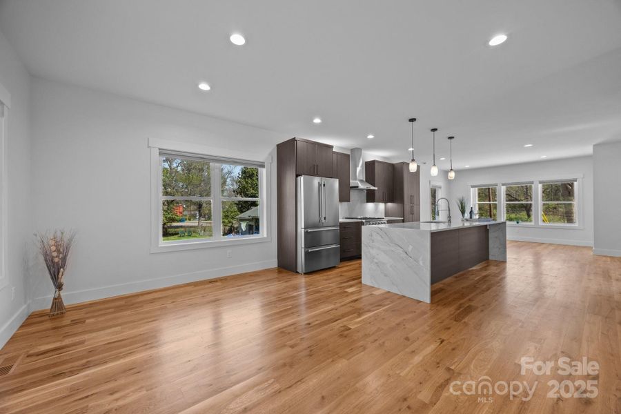 Furnished interior view inside a new home in , Asheville (Image 3).