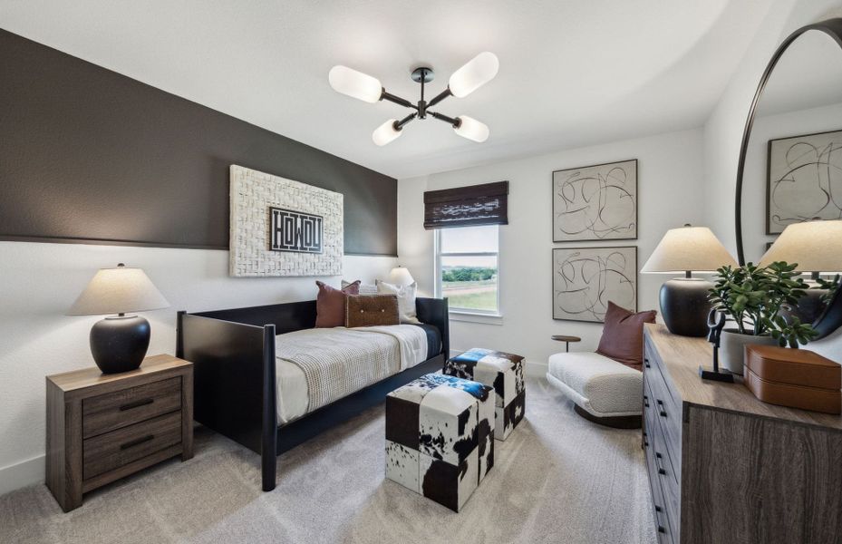 Spacious secondary bedroom