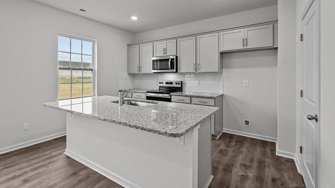 Furnished interior view inside a new home in Hunter Hill, Rocky Mount (Image 2).
