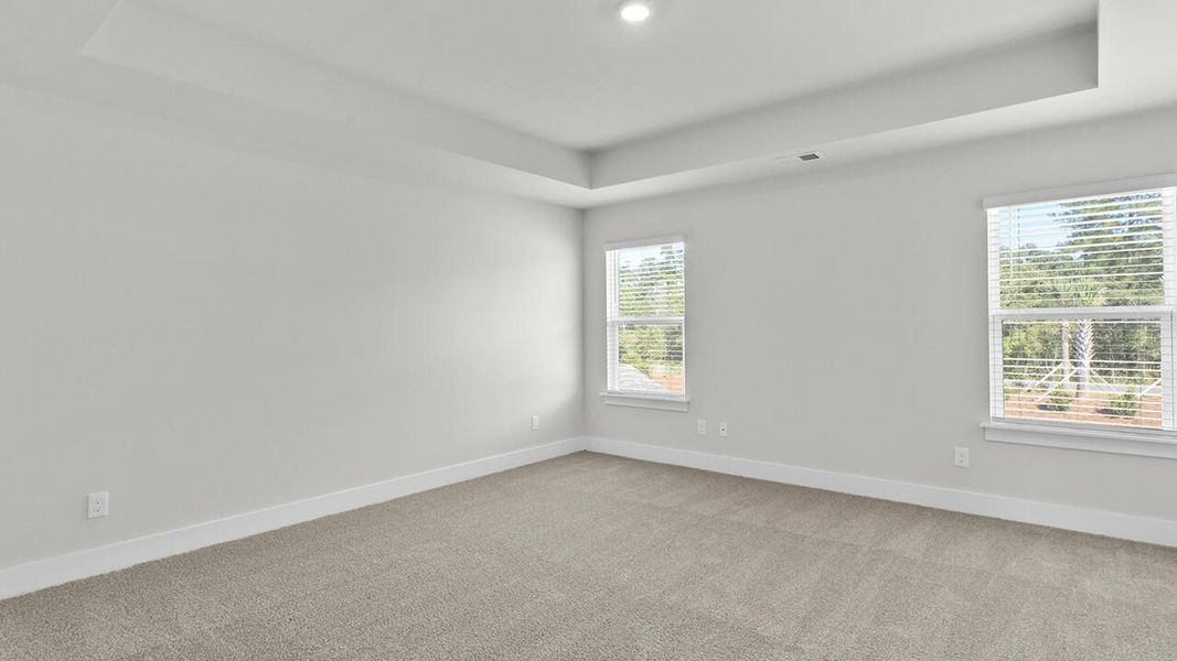 Spacious, unfurnished interior of a new home in Indigo Preserve, Leland (Image 28).