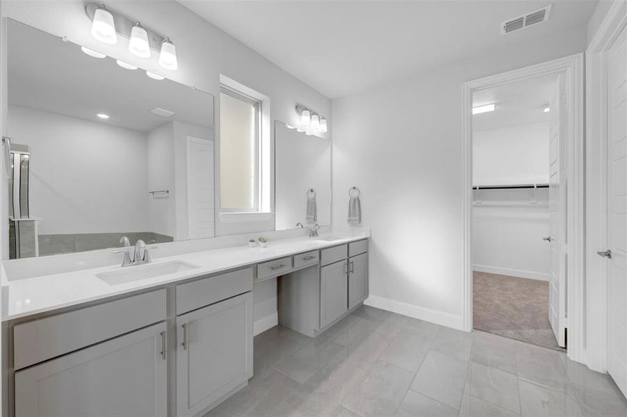 Furnished interior view inside a new home in Aster Park, McKinney (Image 16).