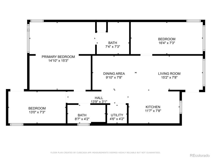 2D floor plan layout of this home in , Aurora, CO (Image 4). 2D floor plan layout of this home in , Aurora, CO (Image 4).