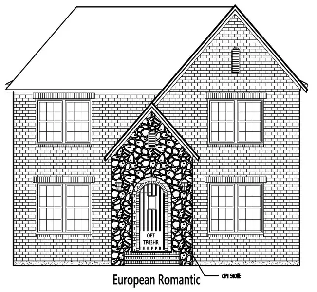 Representative rendering of the exterior for the Hickory by Cambridge Homes (Image 3).