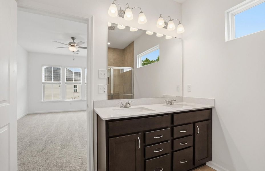 Furnished interior view inside a new home in Alston Park, Greenville (Image 8).