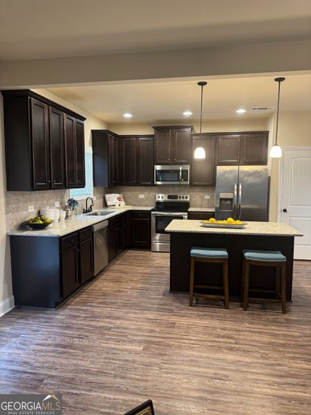 Furnished interior view inside a new home in Fox Crossing, Griffin (Image 5).