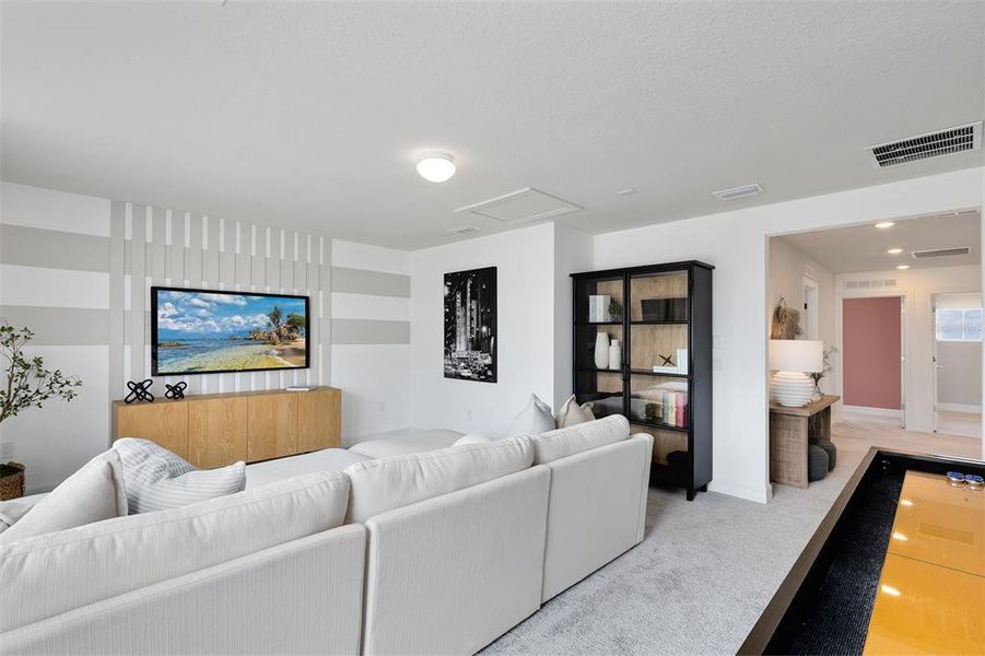 Furnished interior view inside a new home in Willow Ridge, Montverde (Image 28).